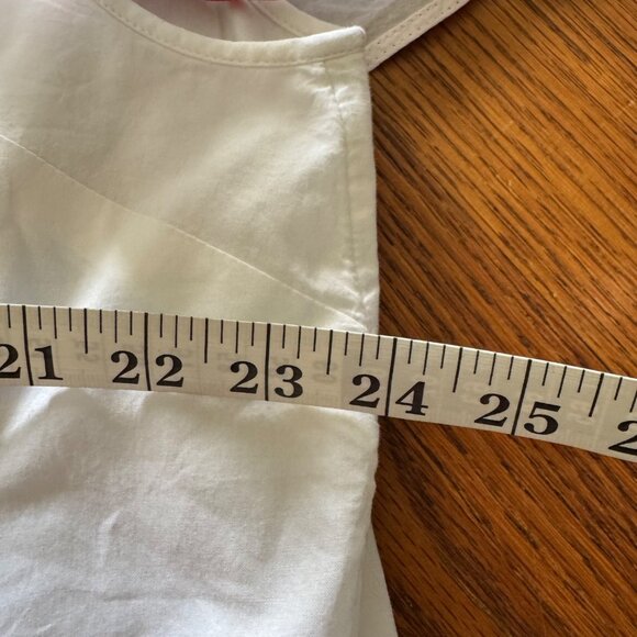 Lane Bryant Top 18/20 Off-Shoulder Ruffle Top White Blouse NWT - Picture 7 of 9